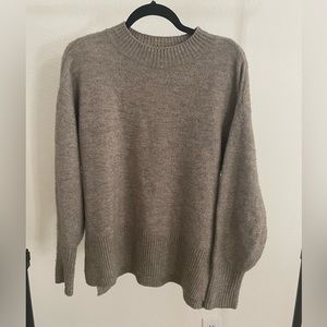 Brown soft sweater